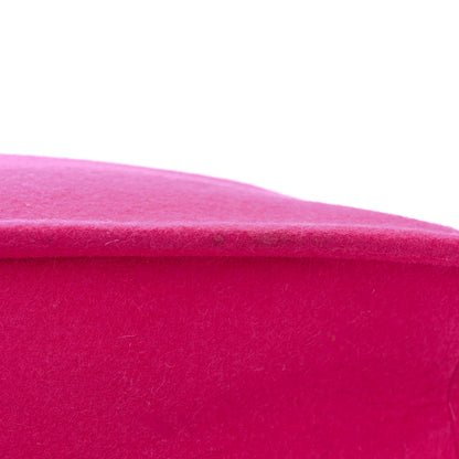Saint Laurent Wool Rive Gauche Tote Fuchsia 11 of 12