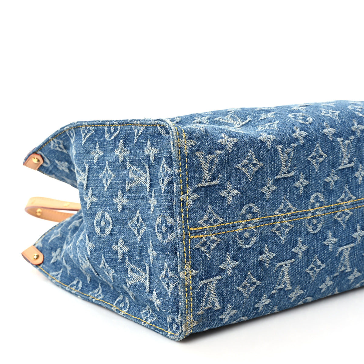 Monogram Denim Onthego MM Blue