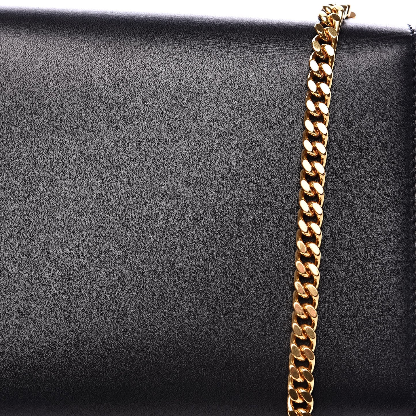 Calfskin Small Classic Monogram Kate Tassel Satchel Black