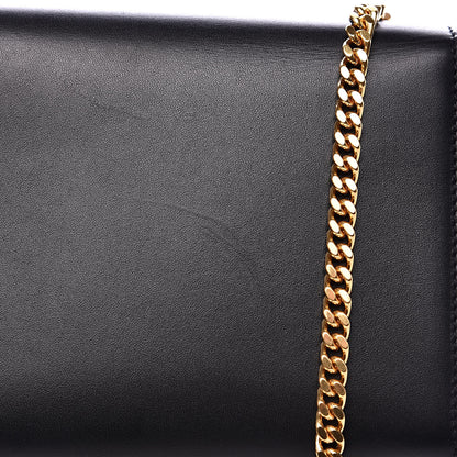 Saint Laurent Calfskin Small Classic Monogram Kate Tassel Satchel Black 10 of 10