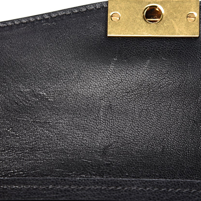 Givenchy Goatskin Suede Small GV3 Shoulder Bag Black 14 of 15