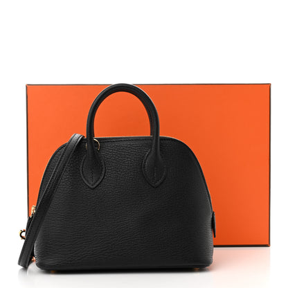 Hermes Chevre Mysore Mini 1923 Bolide Black 11 of 11