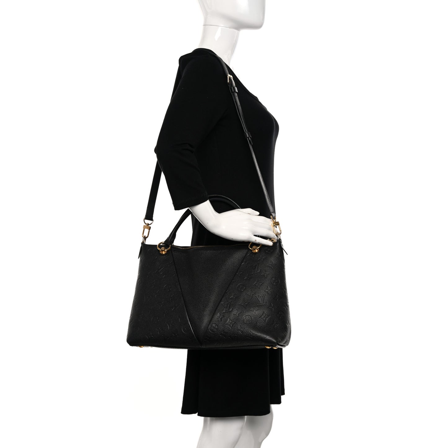 Empreinte V Tote MM Black