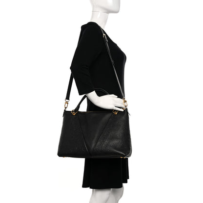 Louis Vuitton Empreinte V Tote MM Black 2 of 16