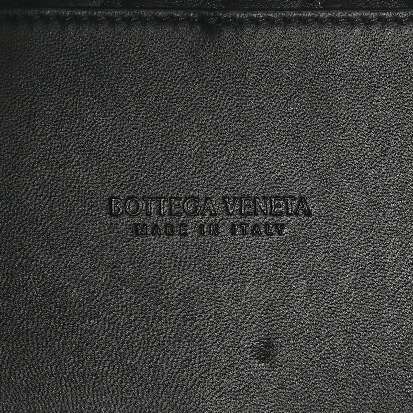Nappa Intrecciato Small Andiamo Shoulder Bag Black