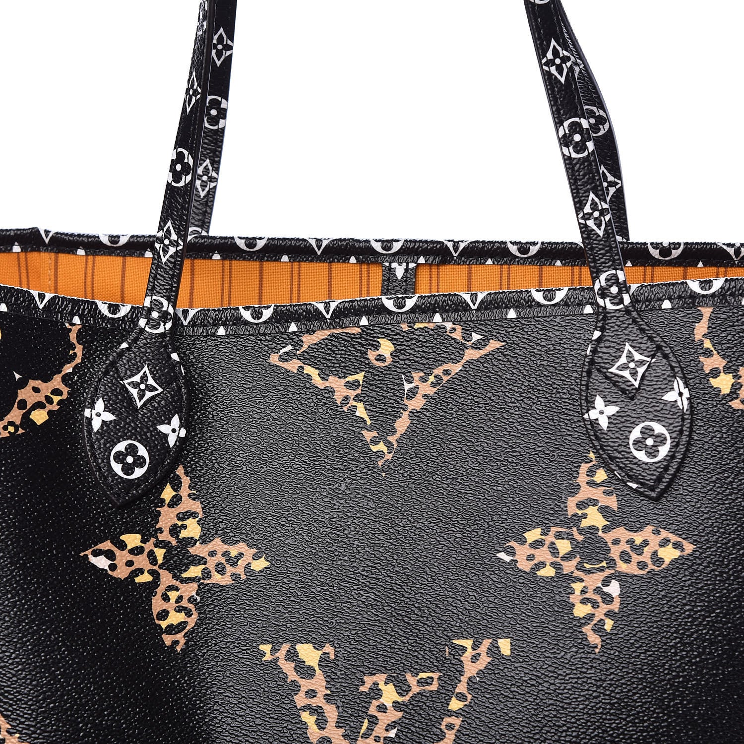Louis Vuitton Monogram Giant Jungle Neverfull MM Black 12 of 12
