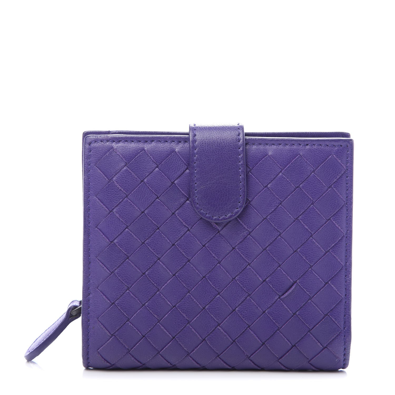 Bottega Veneta Nappa Intrecciato Mini Wallet Anemone 1 of 6