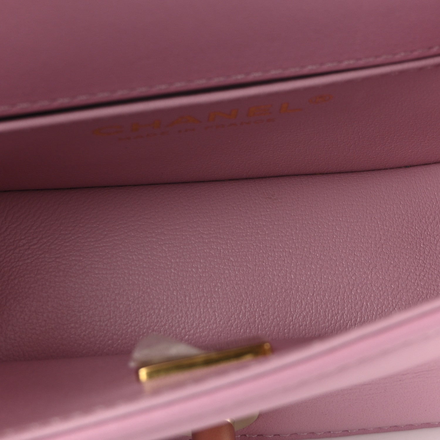 Chanel Caviar Chevron Quilted Mini Boy Flap Pink 5 of 11