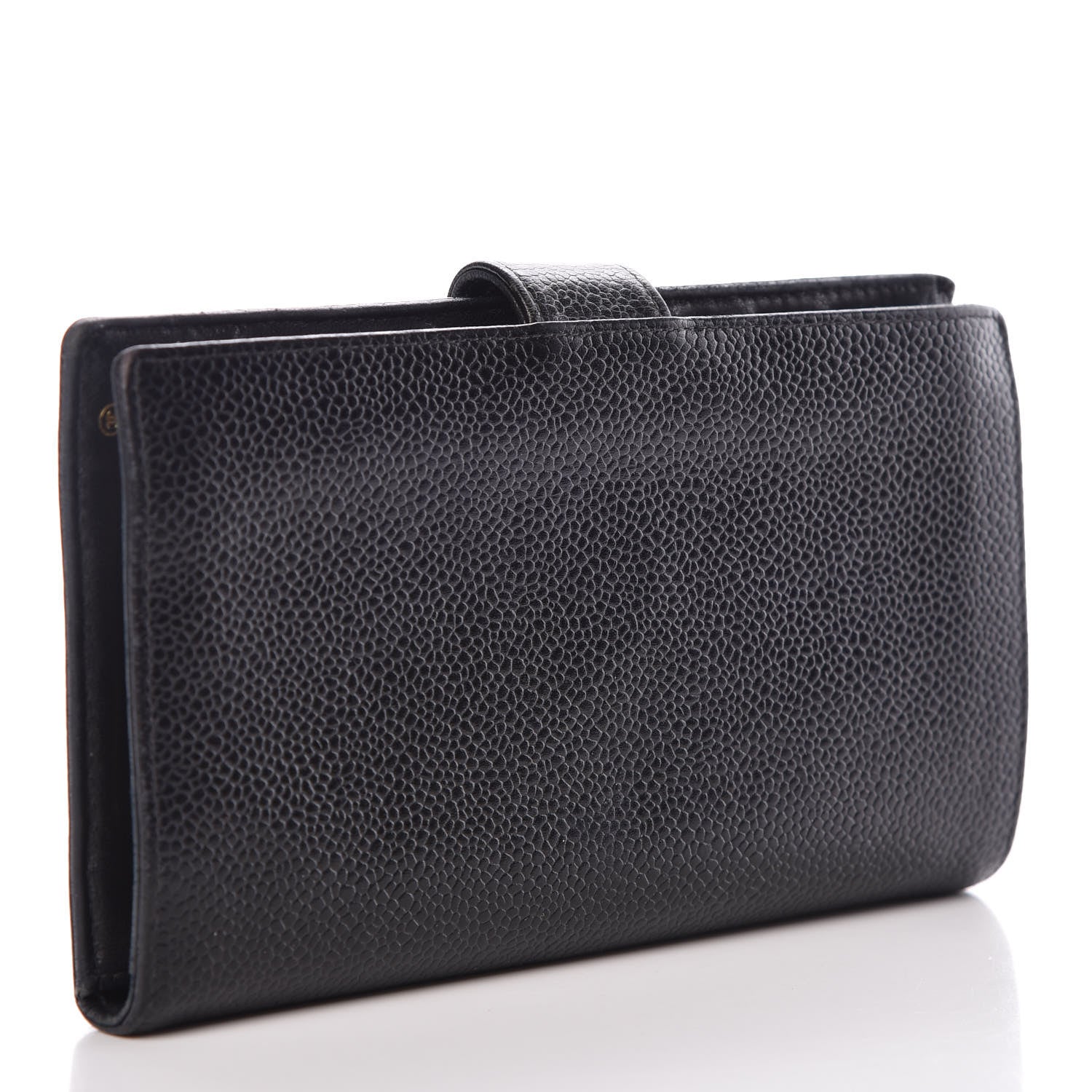 Chanel Caviar Timeless CC French Wallet Black 3 of 16