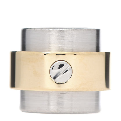 Cartier 18K Yellow Gold Stainless Steel Santos Barrel Pendant 3 of 4