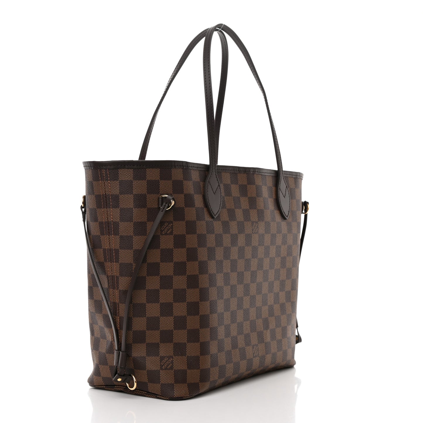 Damier Ebene Neo Neverfull MM Rose Ballerine
