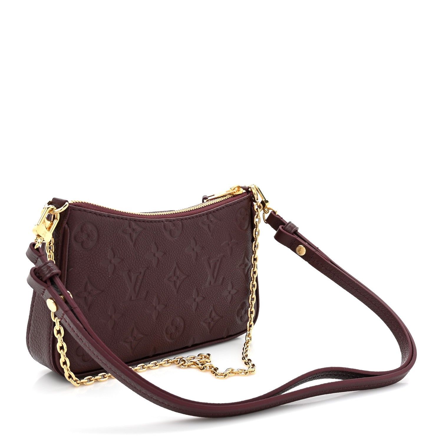 Louis Vuitton Empreinte Easy Pouch On Strap Wine 3 of 10