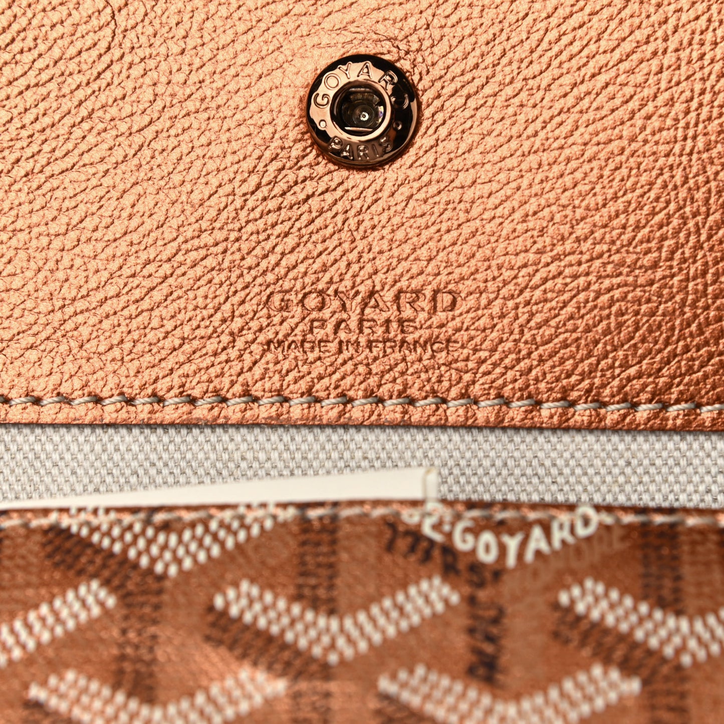 Goyardine Precious Metals Saint Louis GM Rose Gold