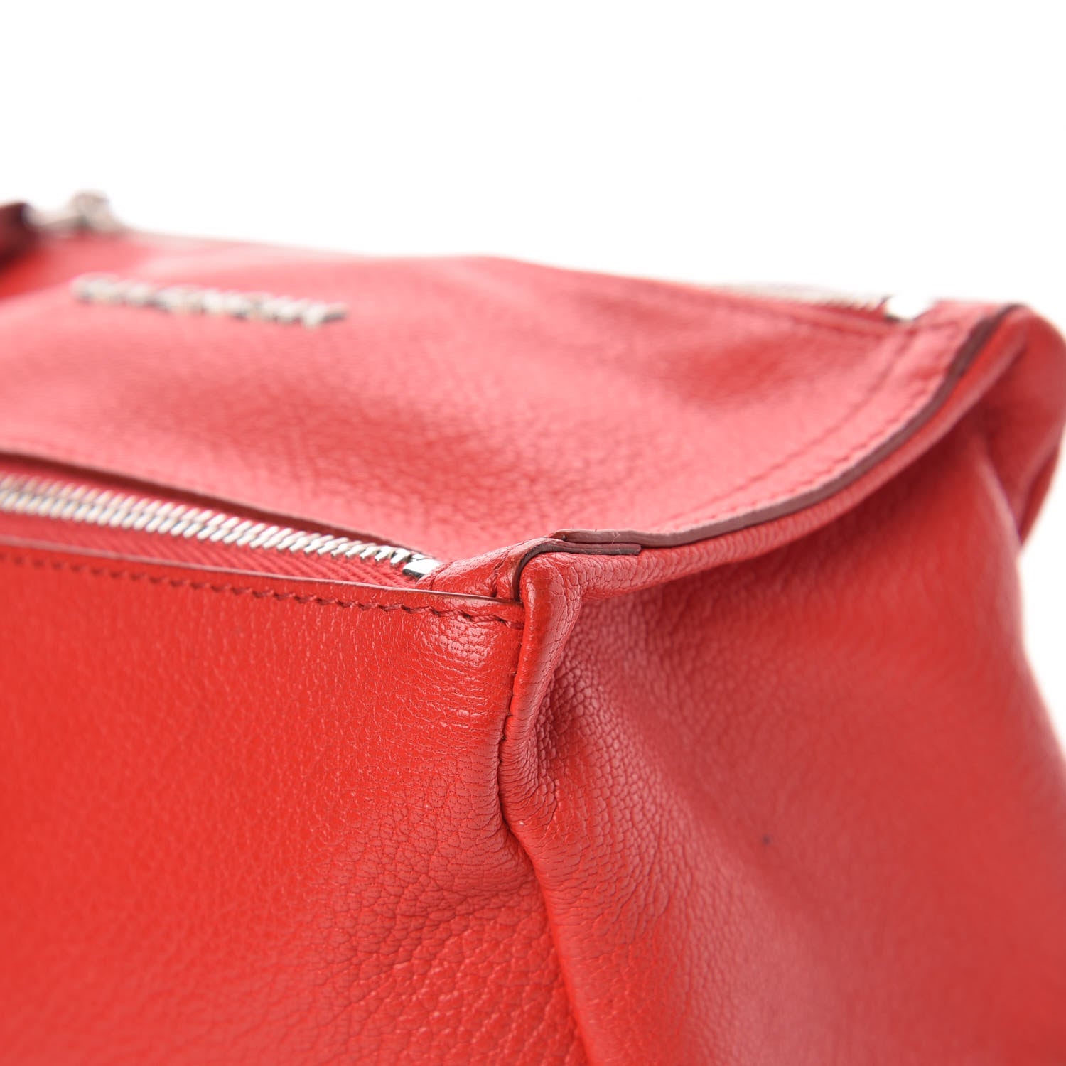 Givenchy Sugar Goatskin Pandora Wristlet Red 9 of 14