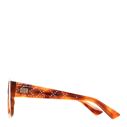 Christian Dior Lady Dior Studs Sunglasses Light Havana Grey 3 of 8
