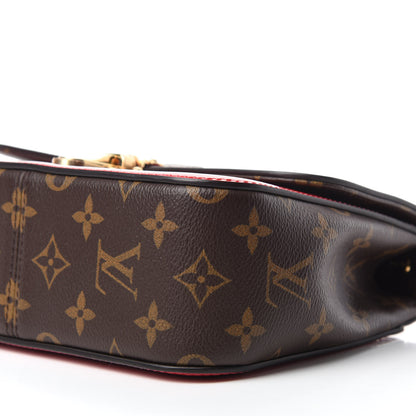 Louis Vuitton Patent Calfskin Monogram Cherrywood BB Scarlet 7 of 11