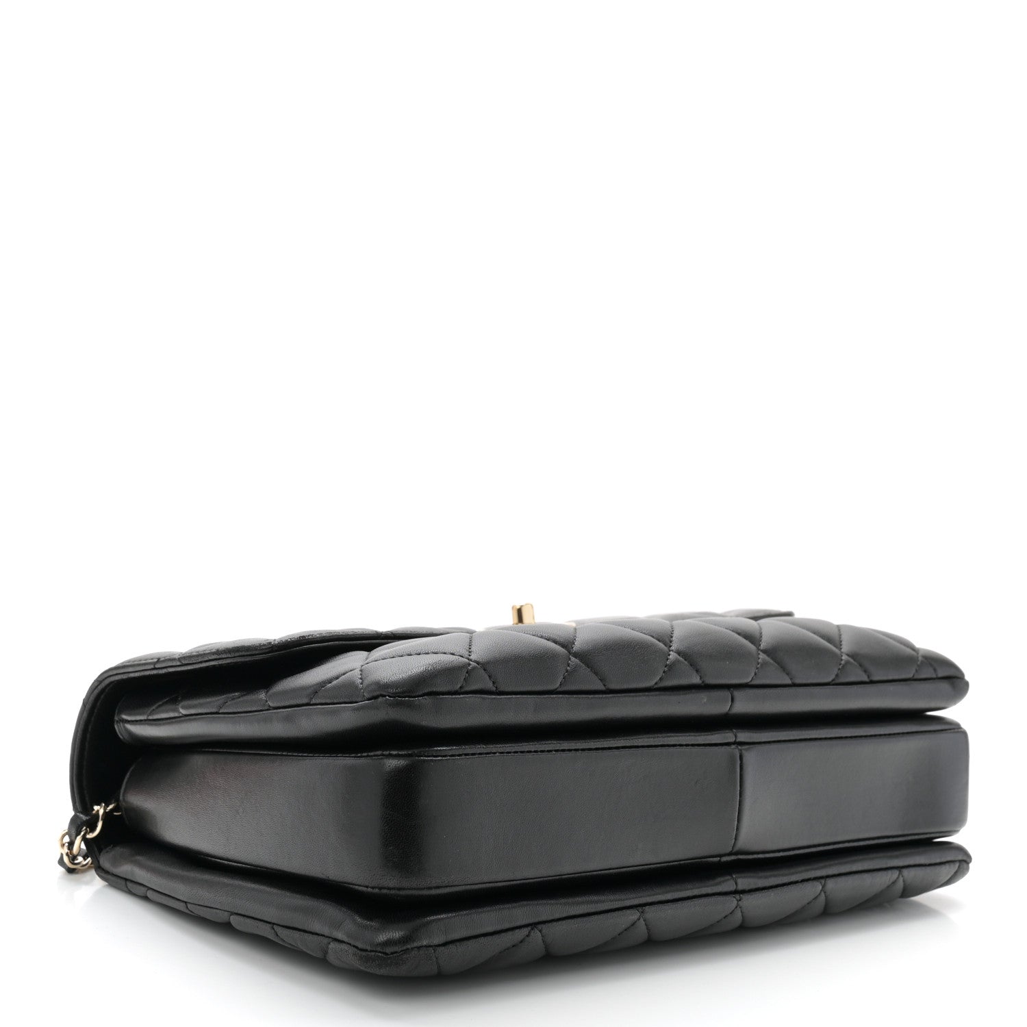 Chanel Lambskin Quilted Medium Trendy CC Flap Dual Handle Bag Black 4 of 11