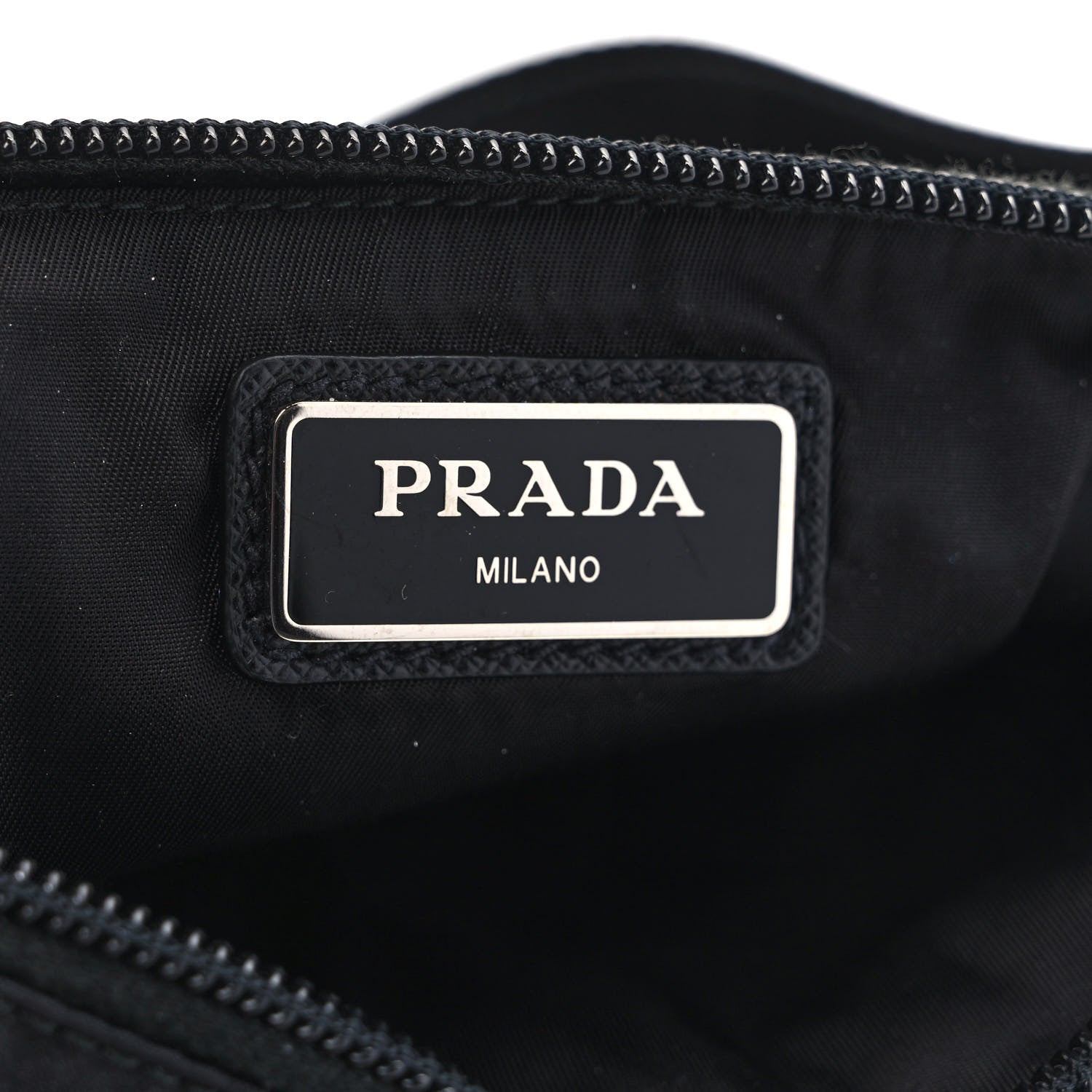 Prada Tessuto Nylon Belt Bag Black 6 of 10