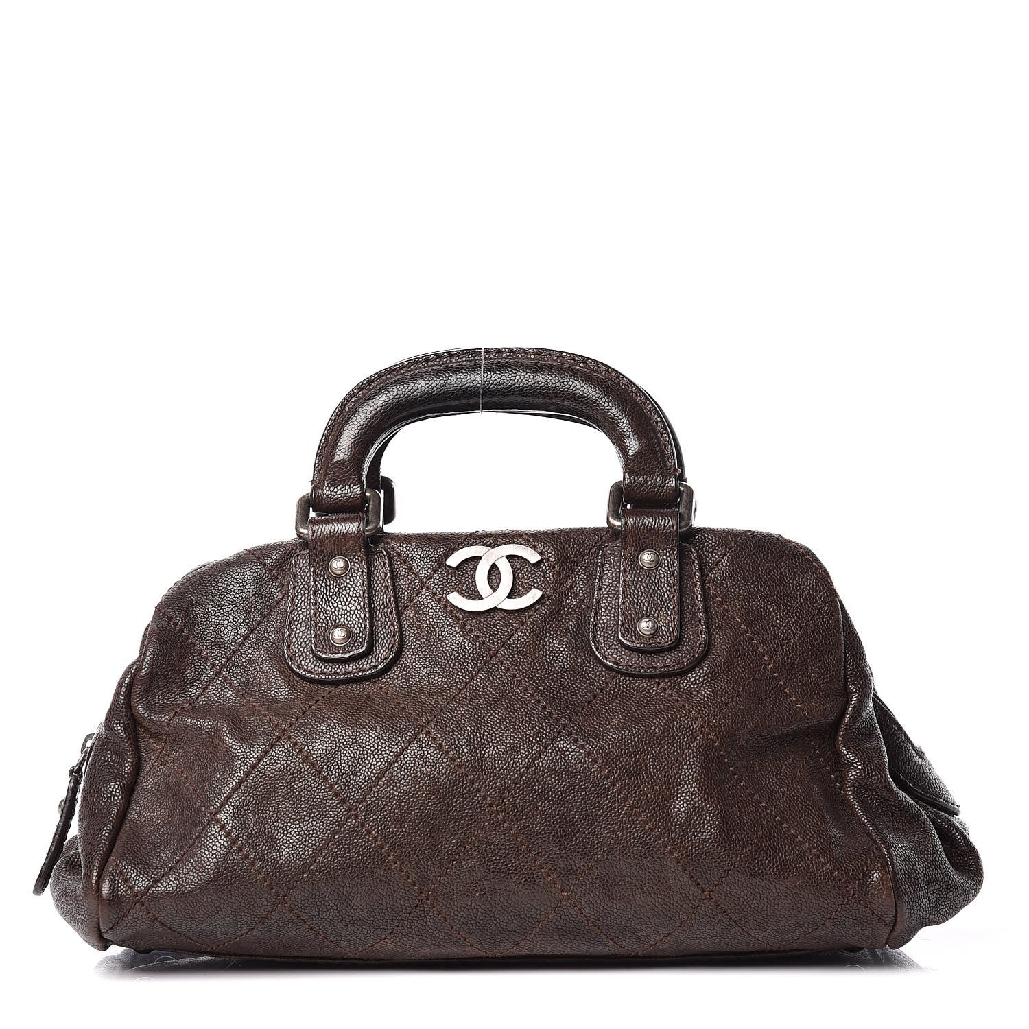 Chanel Caviar Small Outdoor Ligne Doctor Bag Brown 1 of 10