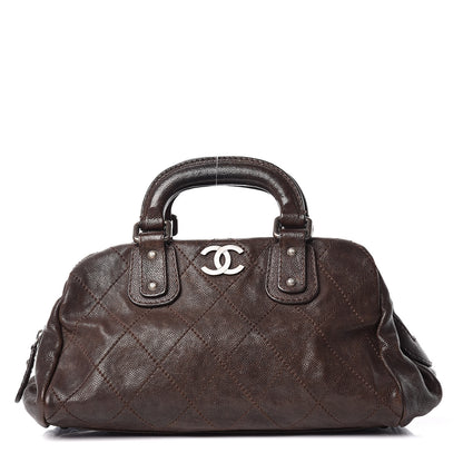 Chanel Caviar Small Outdoor Ligne Doctor Bag Brown 1 of 10