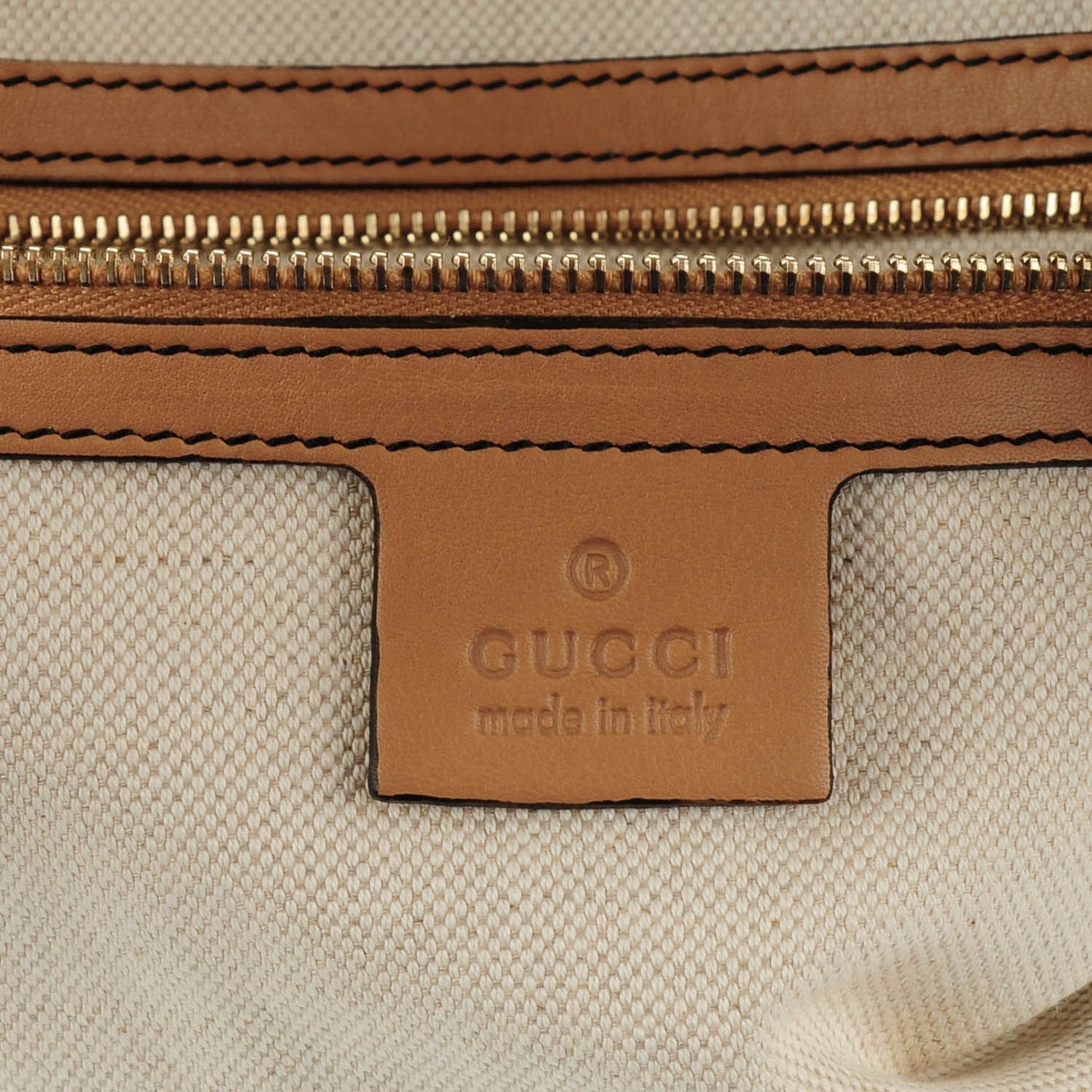 Soft Guccissima Medium Emily Hobo Camelia