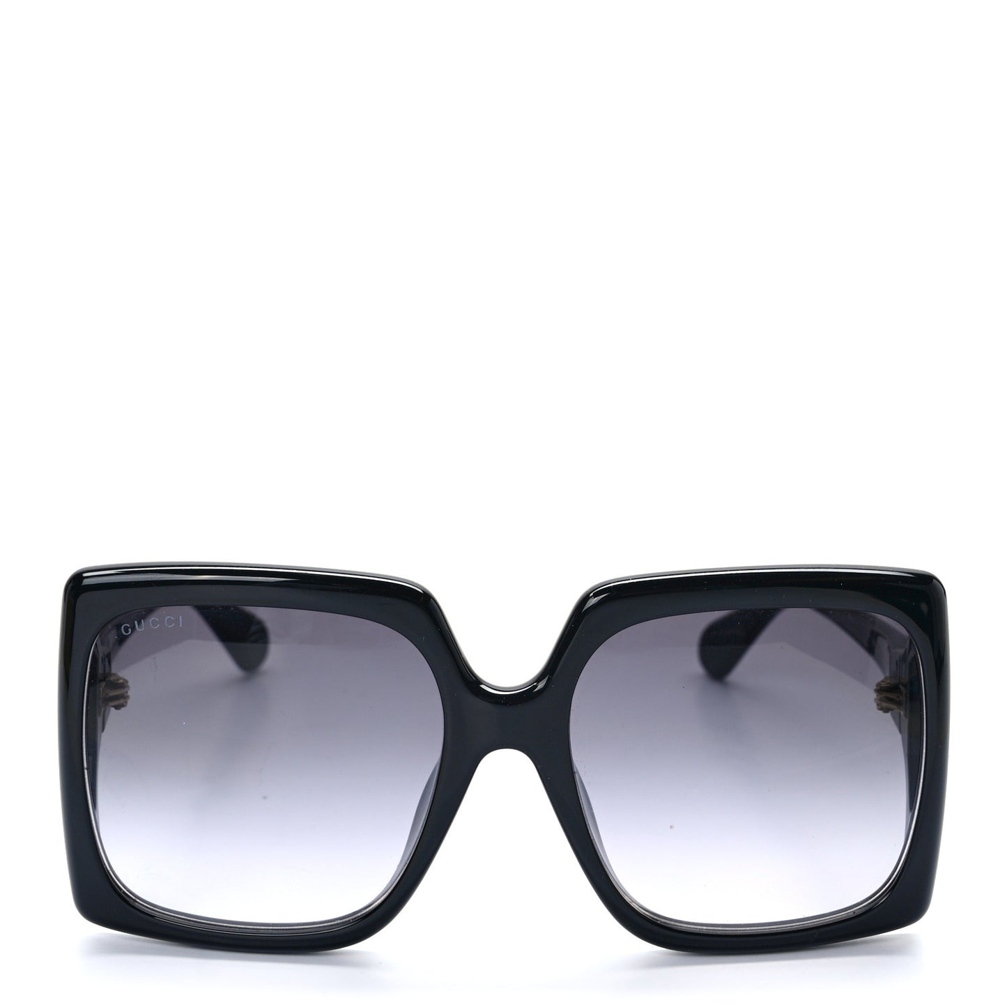Acetate Square Frame Sunglasses GG0876S Black