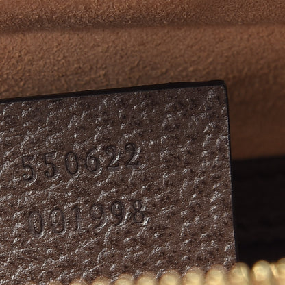 Gucci GG Supreme Monogram Web Small Ophidia Top Handle Shoulder Bag Brown 7 of 10