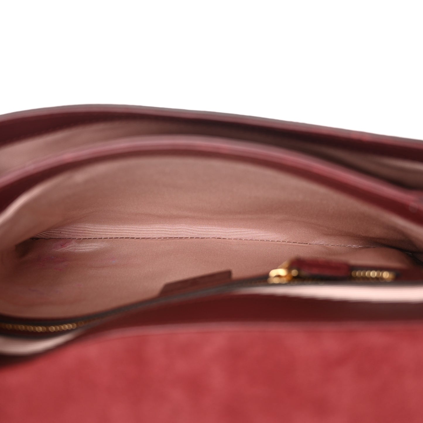 Suede Medium Arli Flap Shoulder Bag Vintage Bordeaux