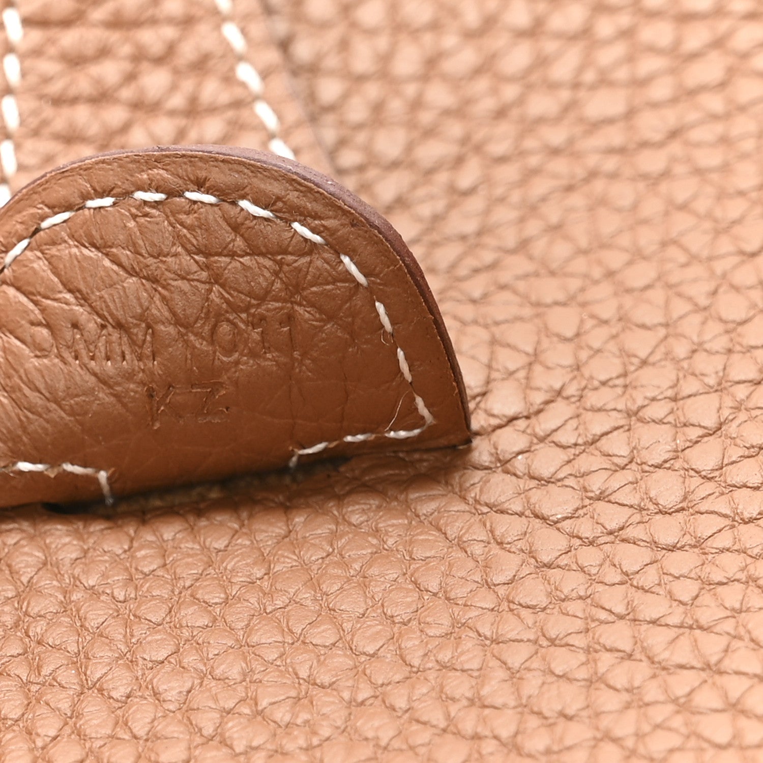 Hermes Taurillon Clemence EVELYNE III PM Gold 7 of 11