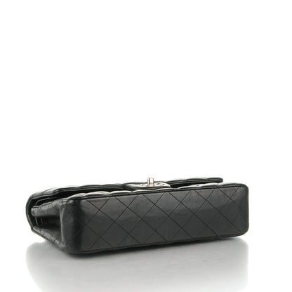 Chanel Lambskin Quilted Medium Double Flap Black 4 of 8