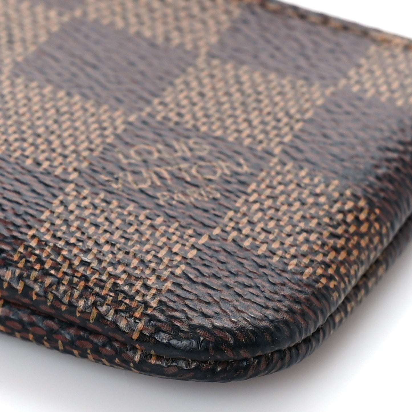 Damier Ebene Key Pouch