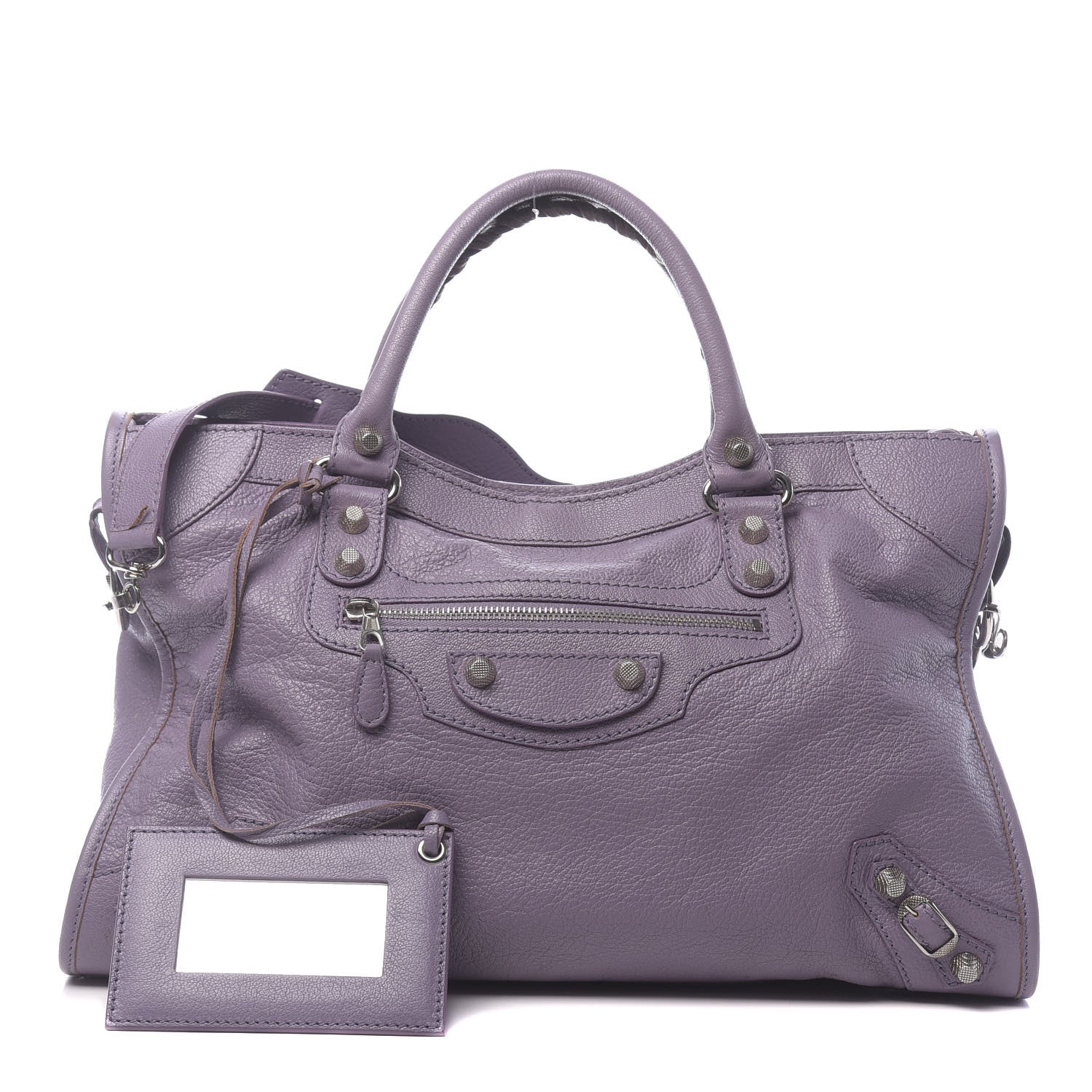 Balenciaga Agneau Giant 12 Silver Hardware City Glycine 1 of 15