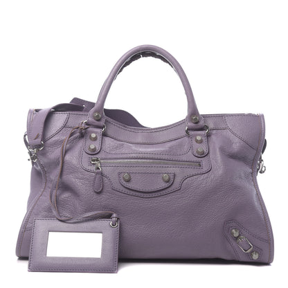 Balenciaga Agneau Giant 12 Silver Hardware City Glycine 1 of 15