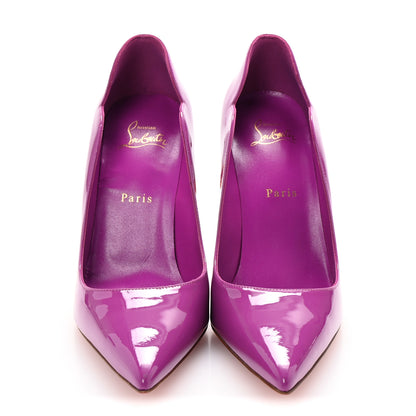 Christian Louboutin Patent LipChick 100 Pumps 39.5 Kismet 3 of 8