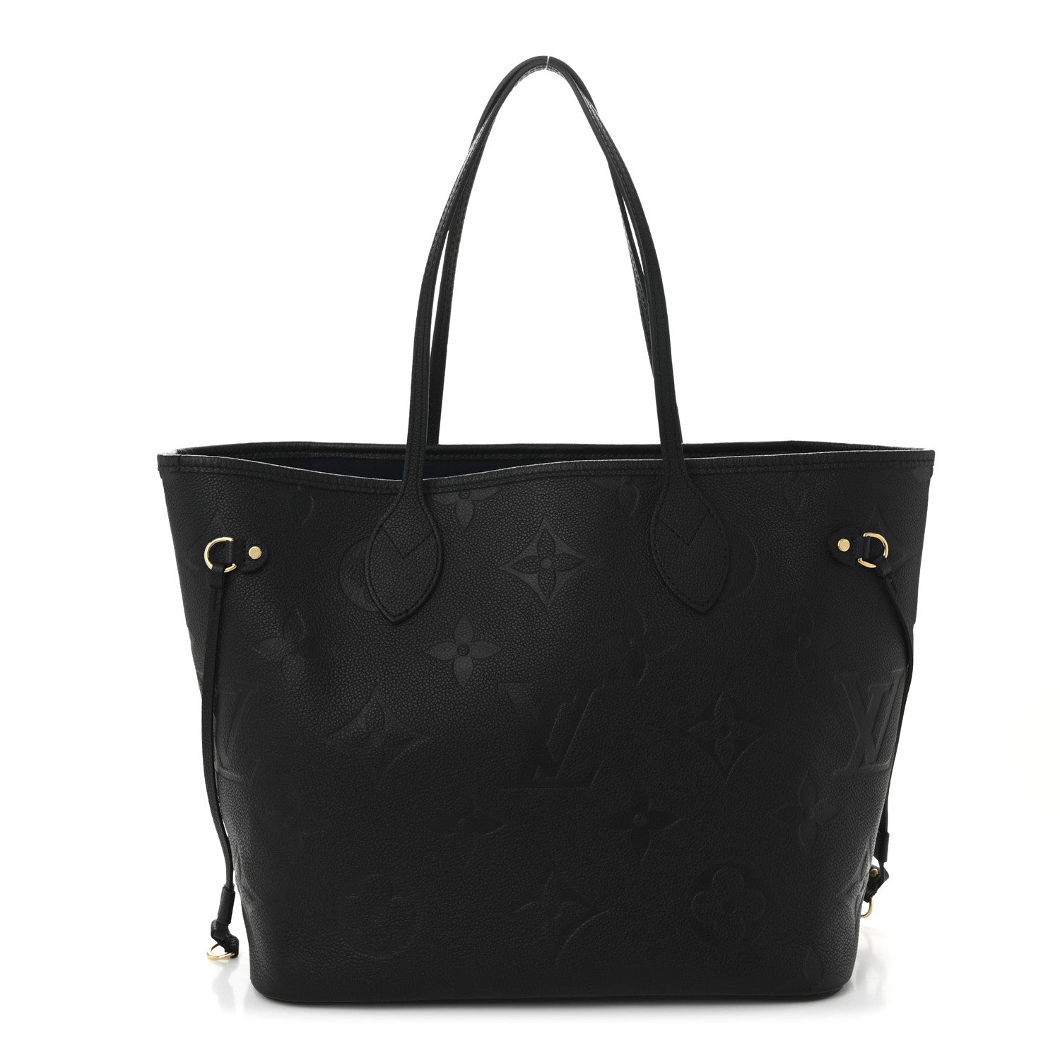 Louis Vuitton Empreinte Monogram Giant Neverfull MM Black 1 of 12