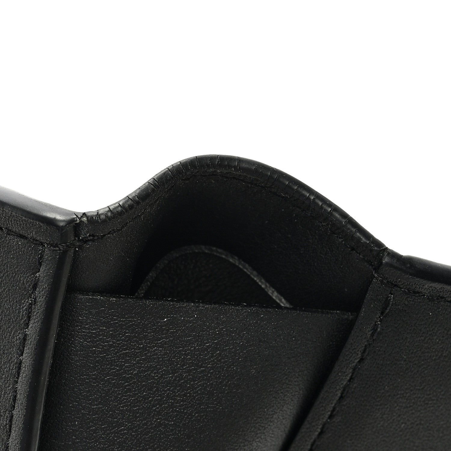 Louis Vuitton Calfskin Monogram Shadow Multiple Wallet Black 7 of 7