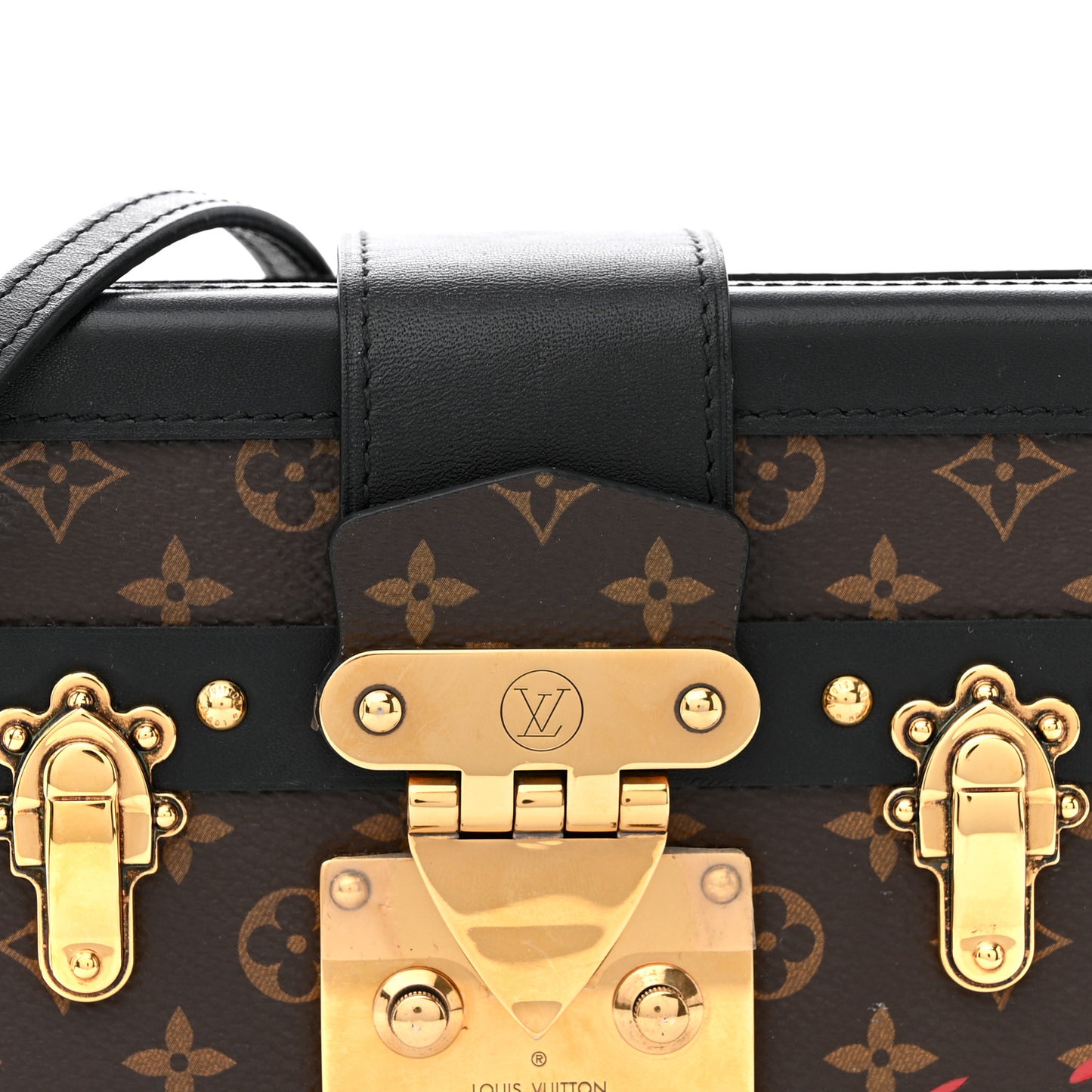 Monogram Petite Malle Black