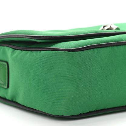 Alexander McQueen Nylon Skull Camera Crossbody Bag Green 9 of 12