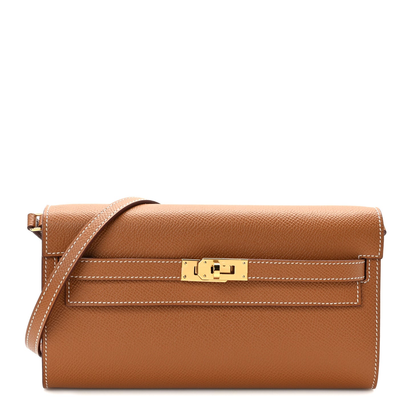 Epsom Kelly Wallet To Go Gold