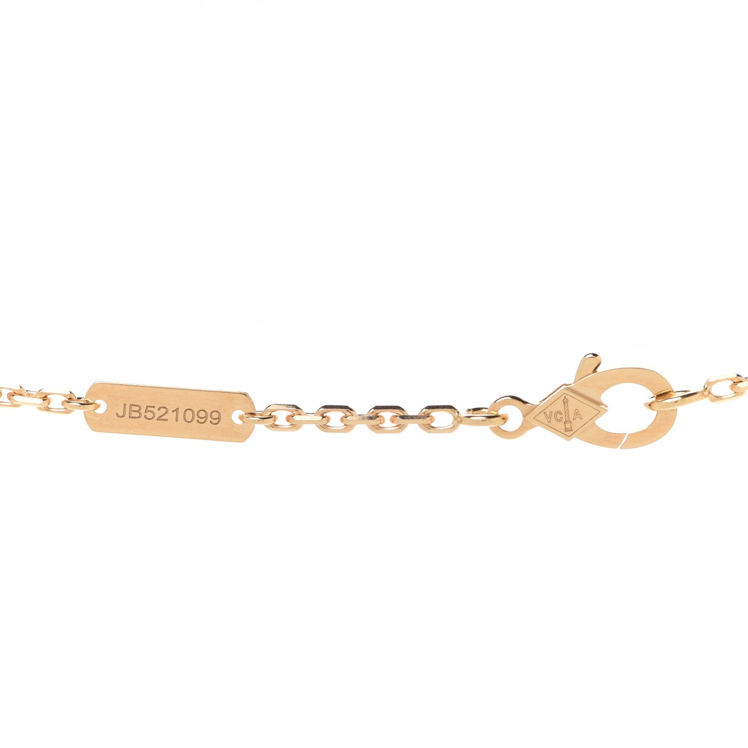 Van Cleef & Arpels 18K Yellow Gold Mother of Pearl Magic Alhambra Long Necklace 5 of 7