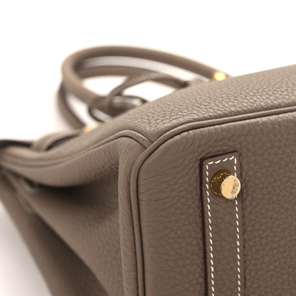 Hermes Togo Birkin 30 Etoupe 9 of 13