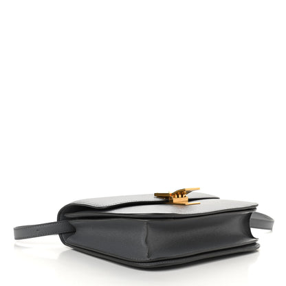 Celine Liege Calfskin Medium Classic Box Flap Bag Medium Grey 3 of 9