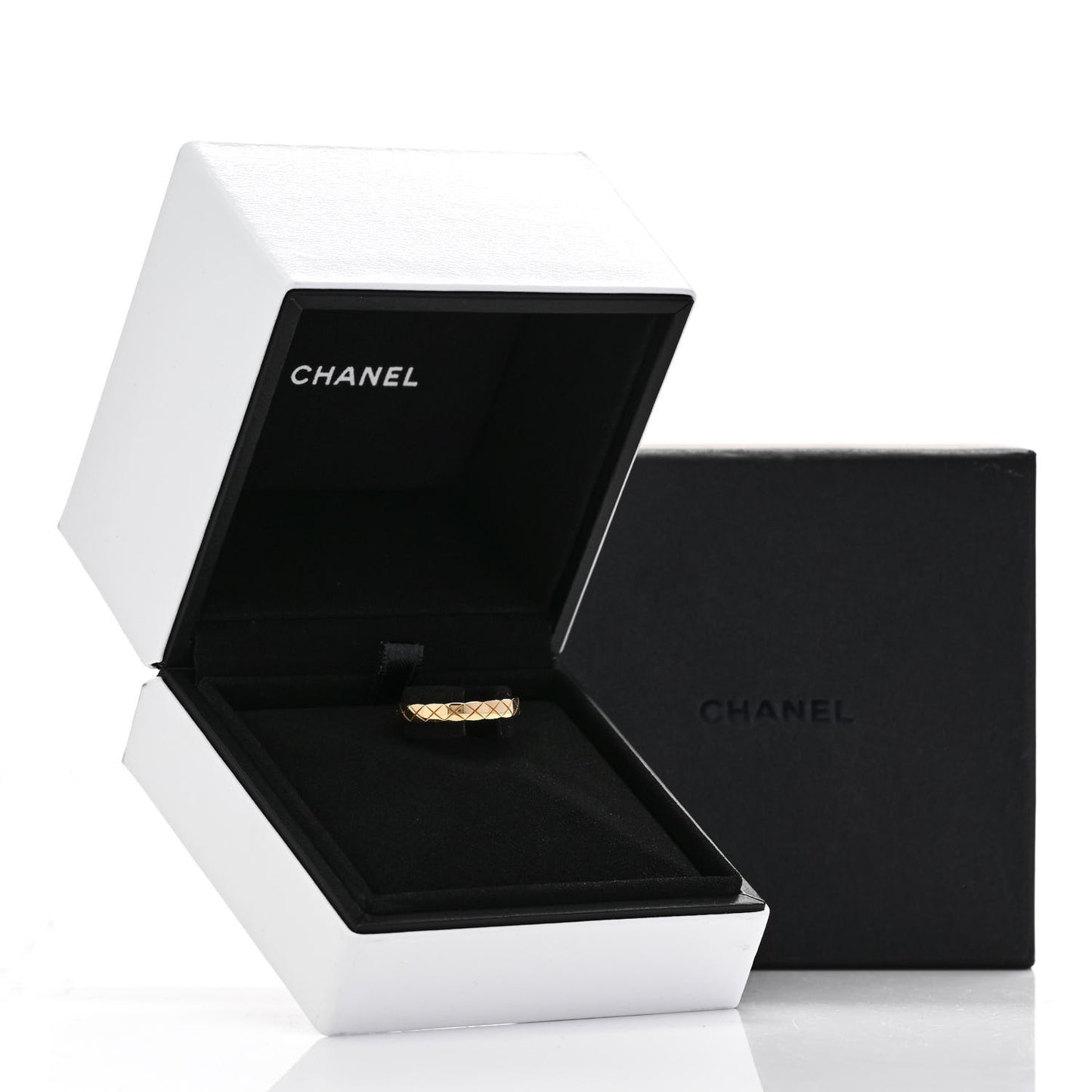 18K Yellow Gold Mini Coco Crush Ring 55 7.25