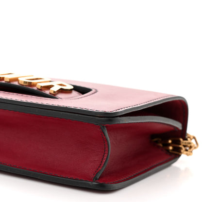 Christian Dior Calfskin J'Adior Chain Flap Bag Red 9 of 10