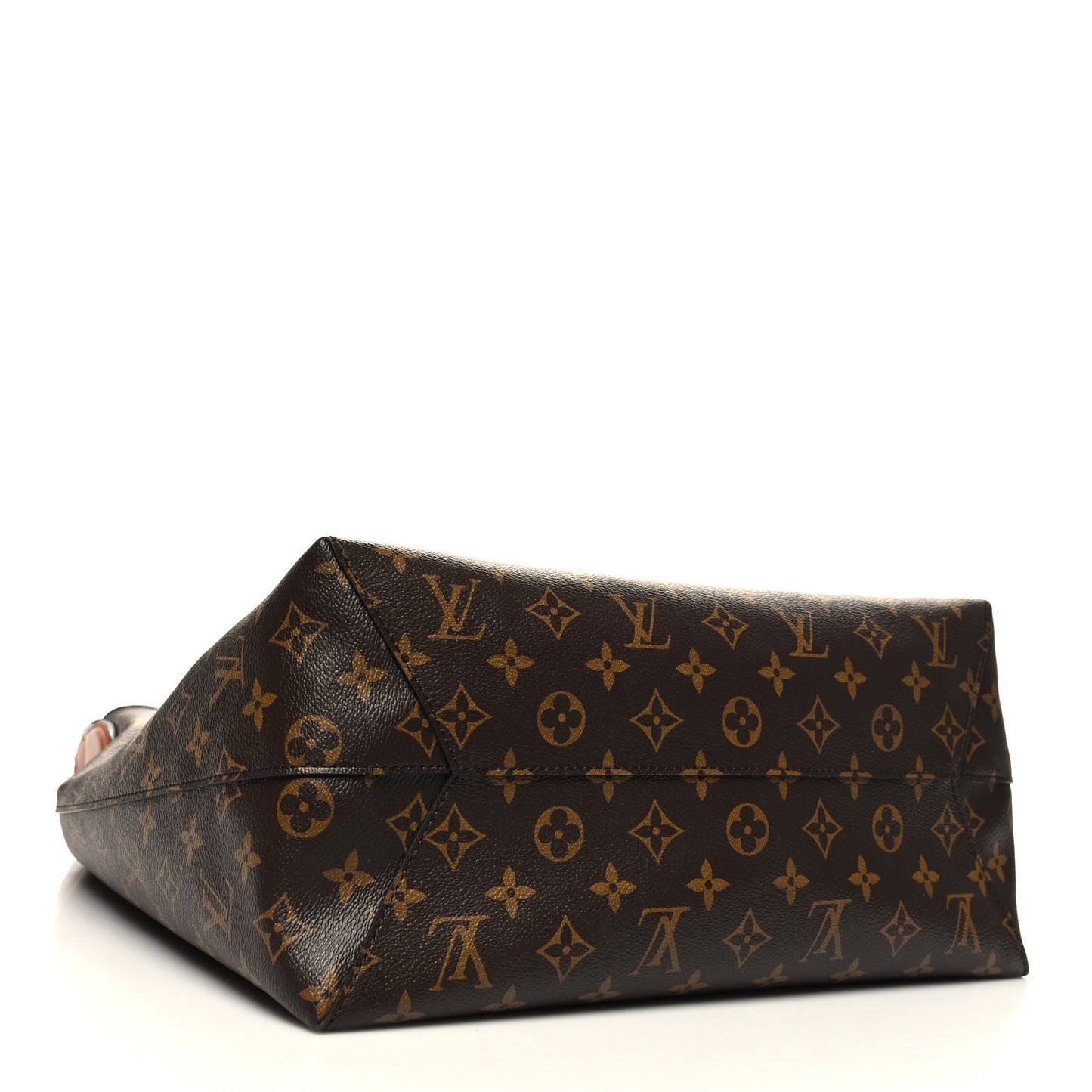 Monogram Flower Hobo Beige
