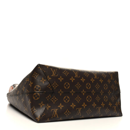 Louis Vuitton Monogram Flower Hobo Beige 4 of 11