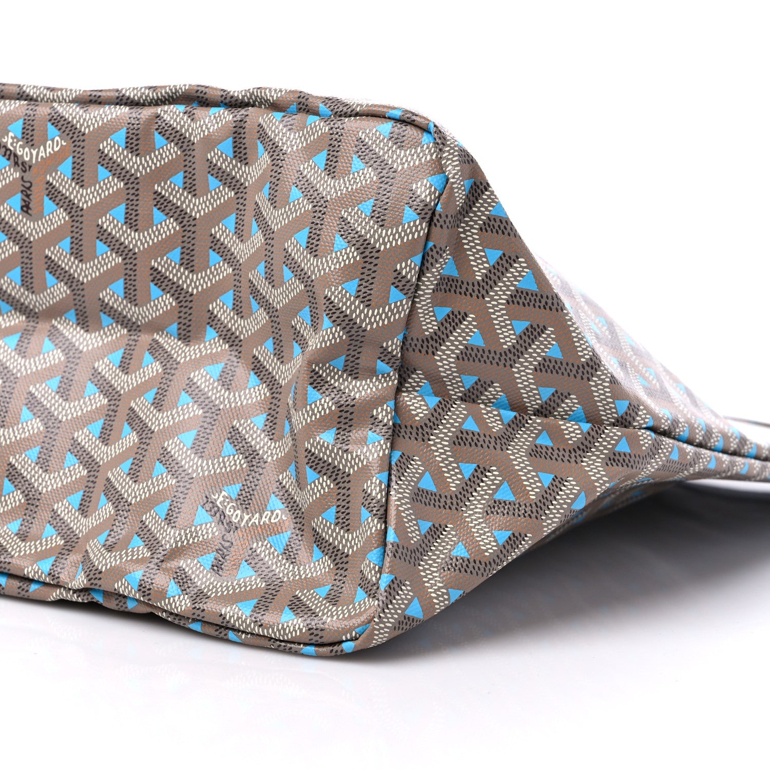 Goyard Goyardine Saint Louis Claire Voie PM Grege Turquoise 9 of 9