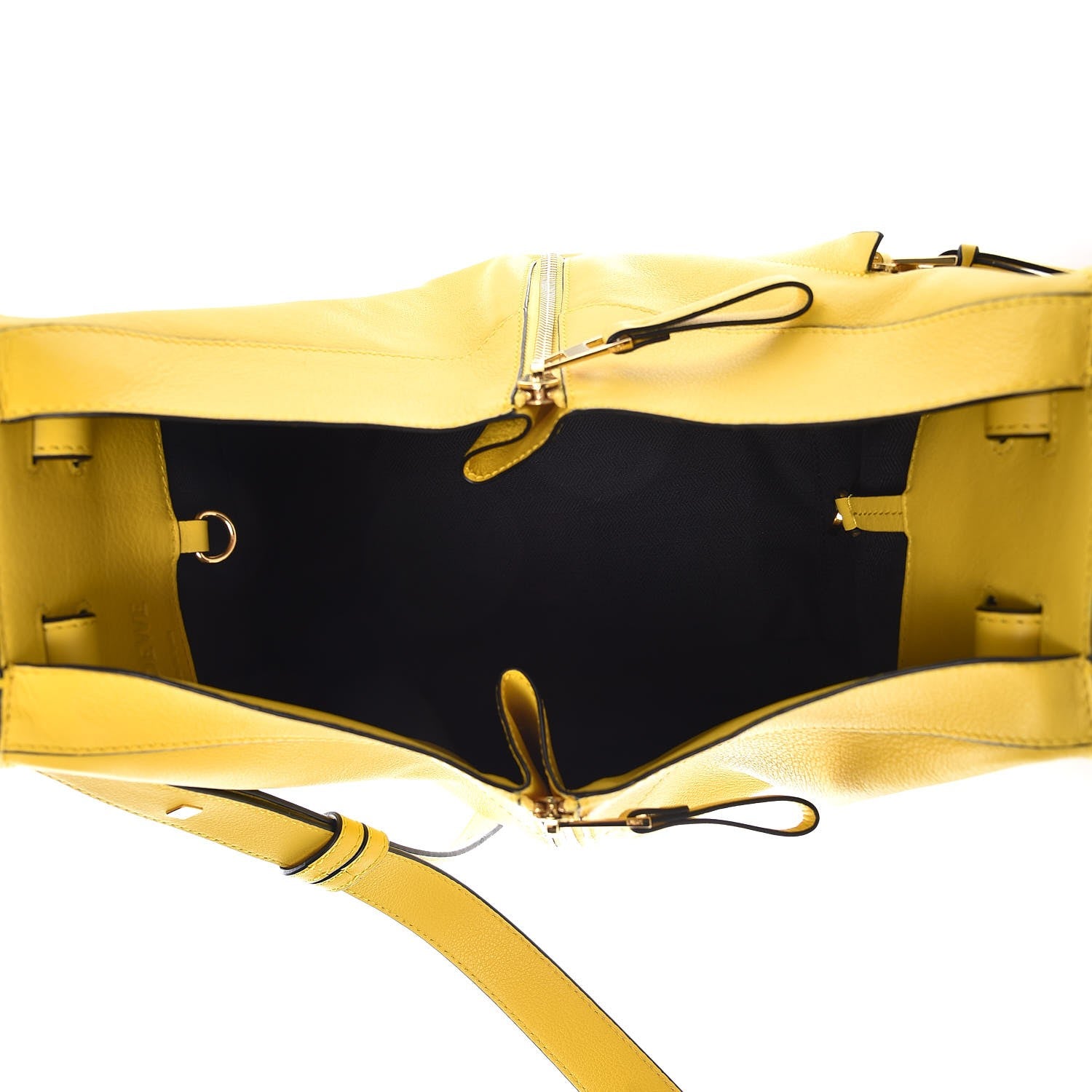Loewe Calfskin Small Hammock Shoulder Bag Yellow 5 of 6