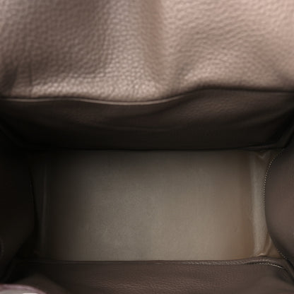 Hermes Taurillon Clemence Lindy 34 Etoupe 5 of 10