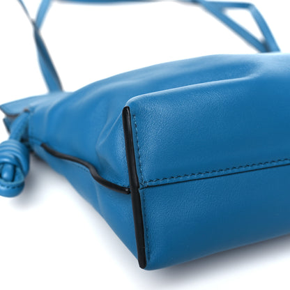 Loewe Calfskin Mini Flamenco Knot Bag Blue 7 of 8